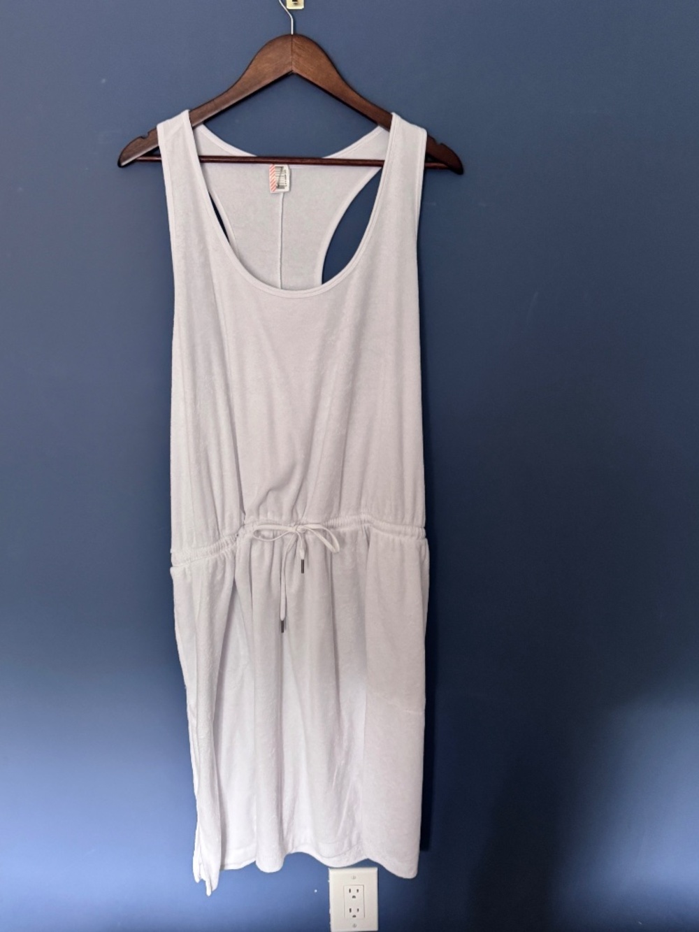 Lane Bryant Livi Active French Terry white Dress Size 26/28 in EUC